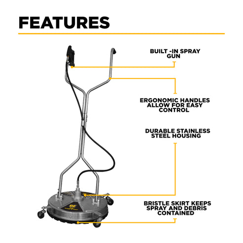 20" Whirl-A-Way Surface Cleaner-2