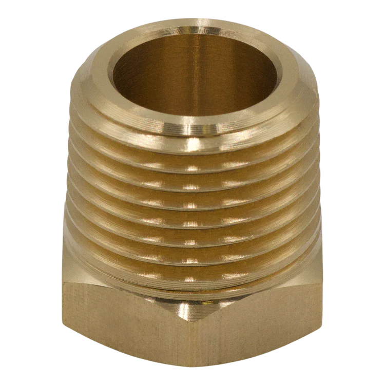 Brass Bushing 3/8MPT X 1/4FPT [Short Hex]