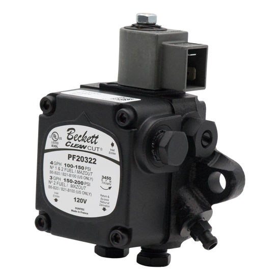 2184404U/PF20322U Cleancut 120V Fuel Pump