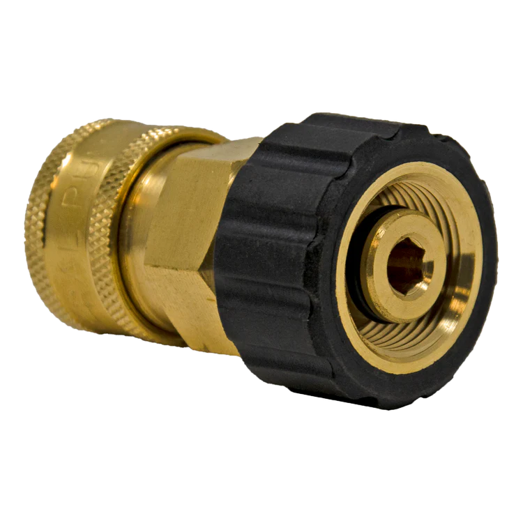 22mm Screw Coupler  X 3/8 QC Socket Adapter