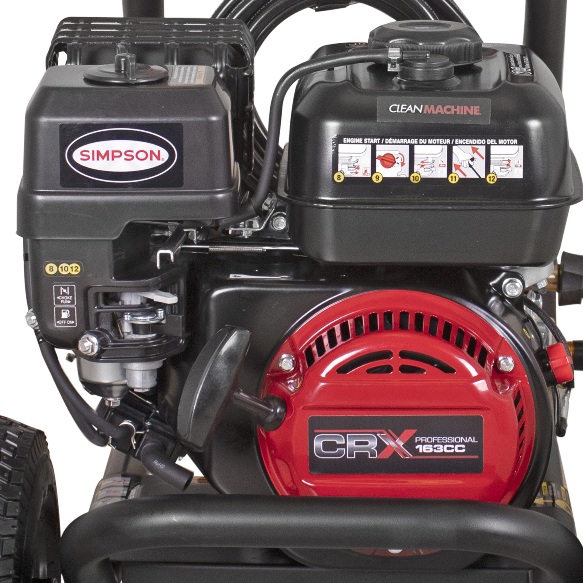 Clean Machine CM61227(-S) 49-State 3100 PSI at 2.3 GPM CRX®165