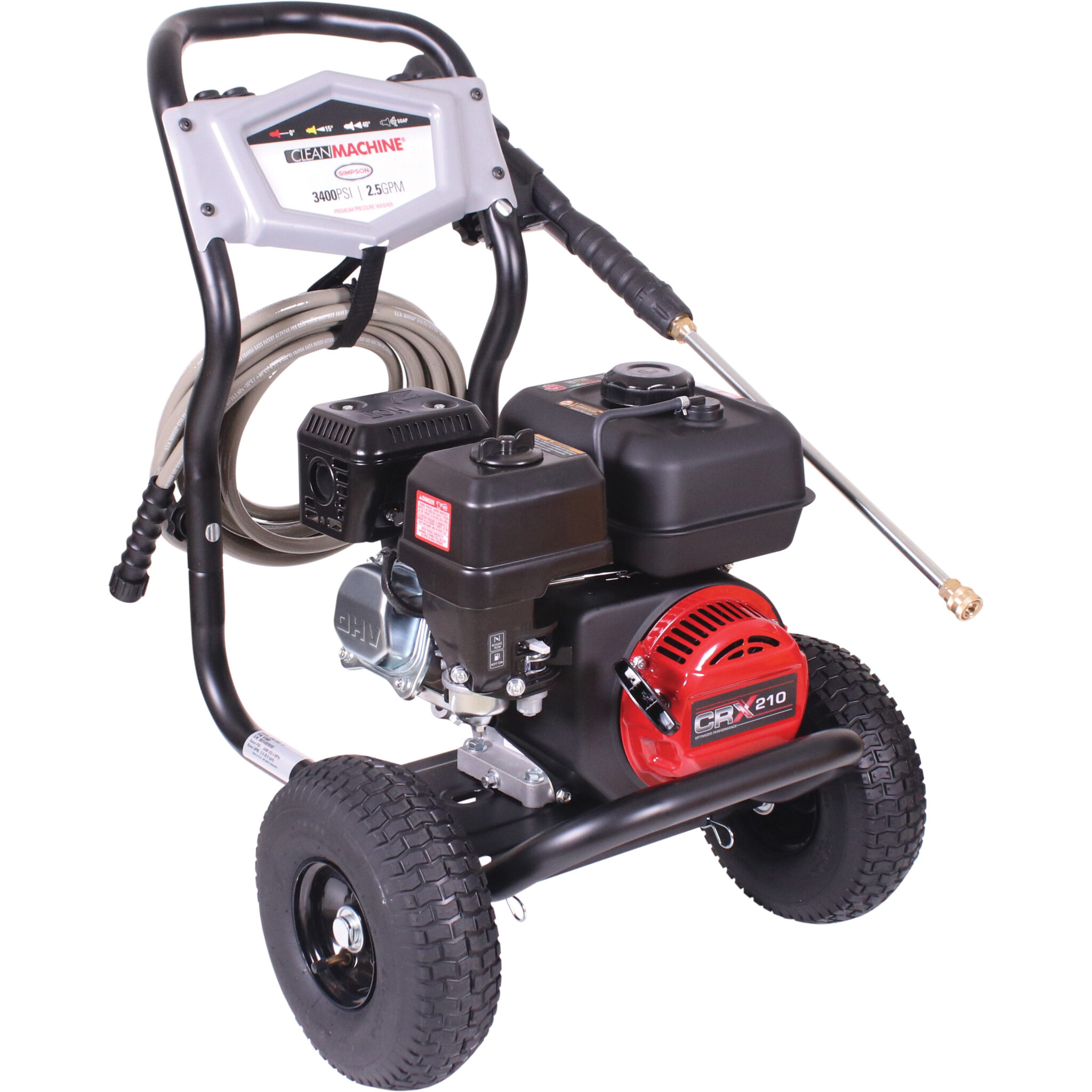 Clean Machine CM61083(-S) 49-State 3400 PSI at 2.5 GPM CRX® 210