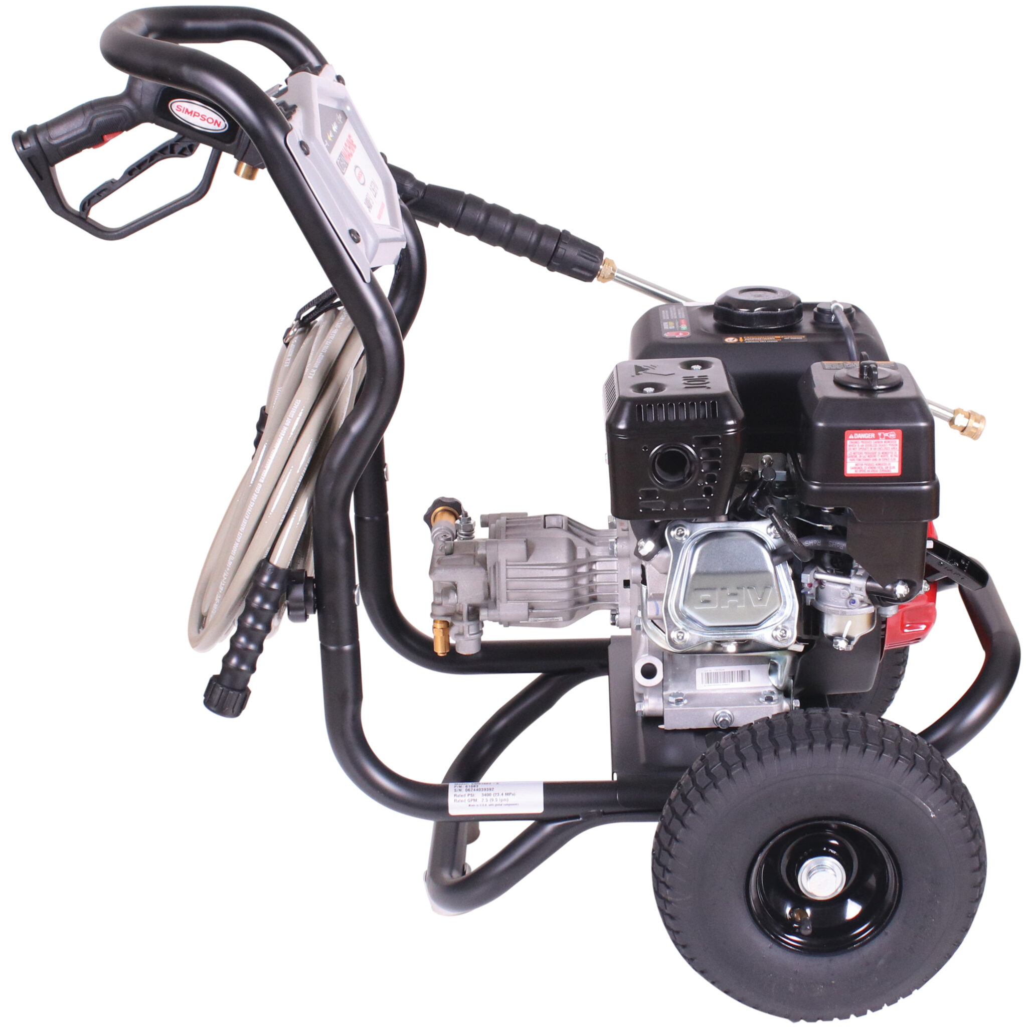 Clean Machine CM61083(-S) 49-State 3400 PSI at 2.5 GPM CRX® 210