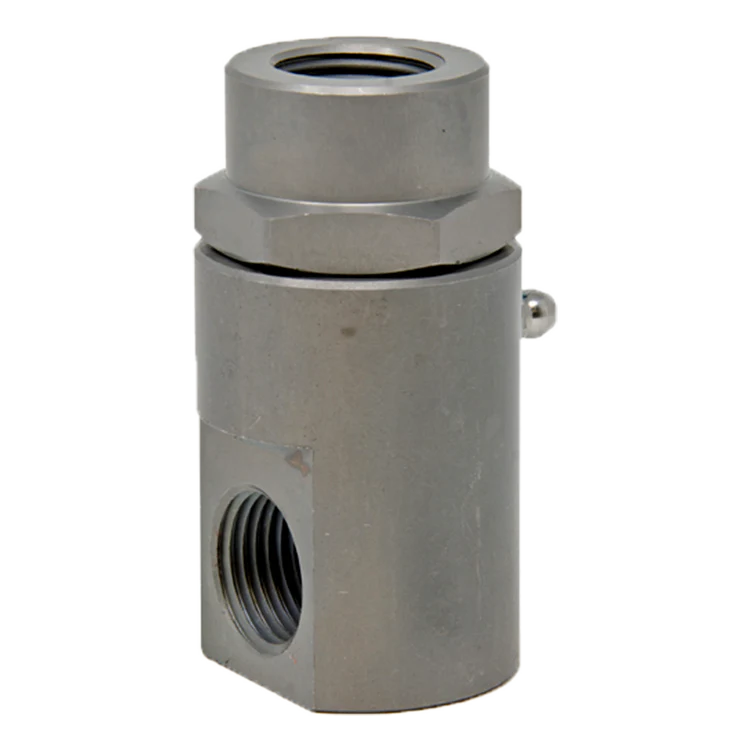 Swivel 90 1/2" NPT F Inlet 200 DEG