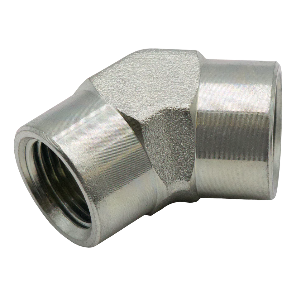 Steel 45 DEG. Elbow 1/4" FPT 5000 PSI