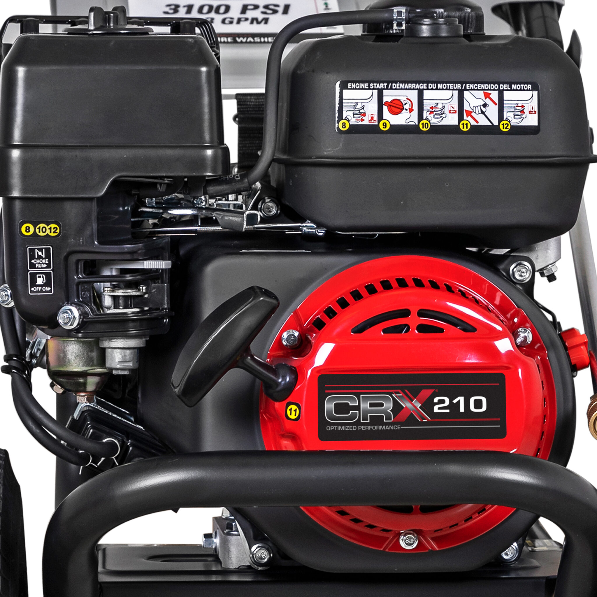 Megashot MS61218(S) 50-State 3100 PSI at 2.3 GPM CRX® 210
