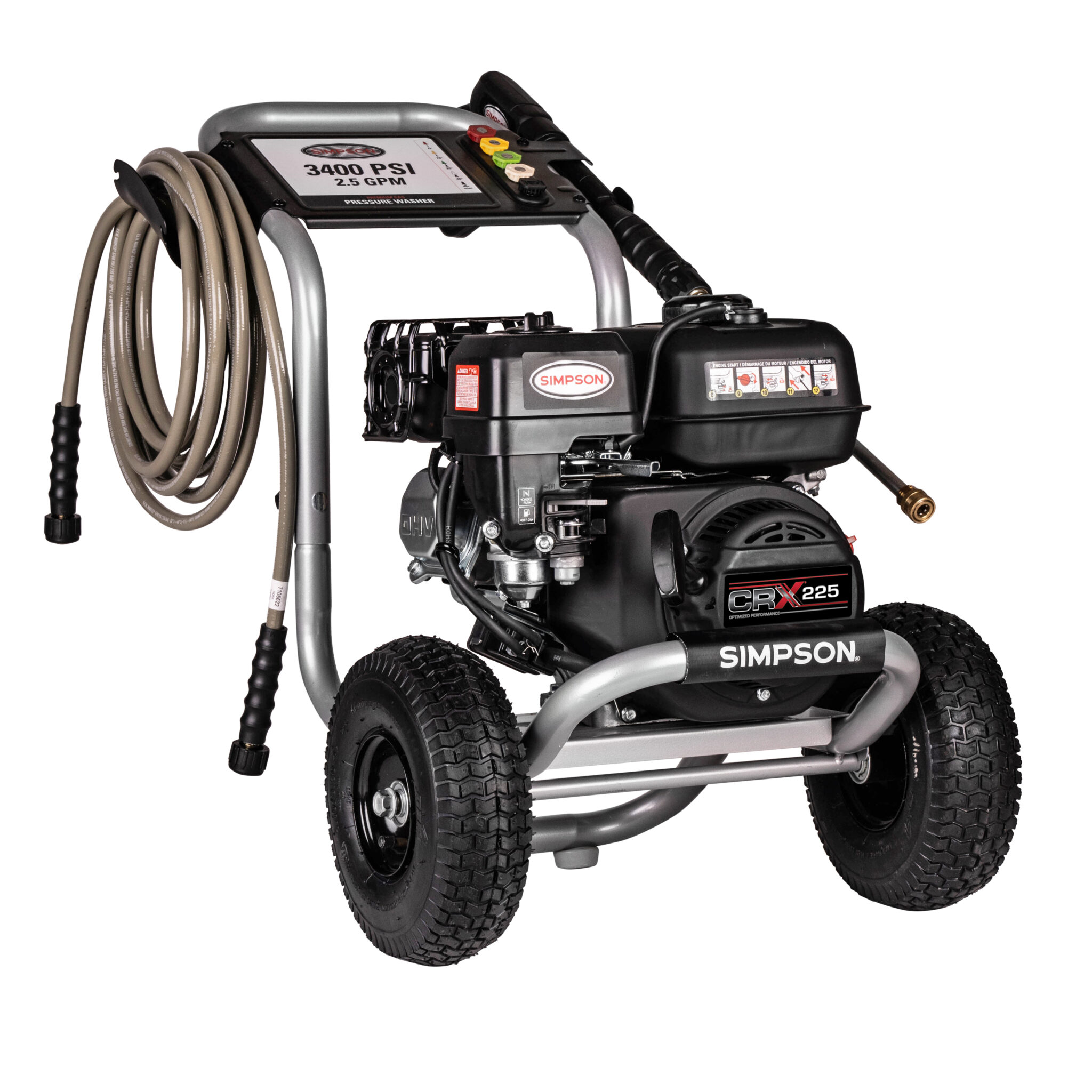 Megashot MS61219(-S) 50-State 3400 PSI at 2.5 GPM CRX® 225