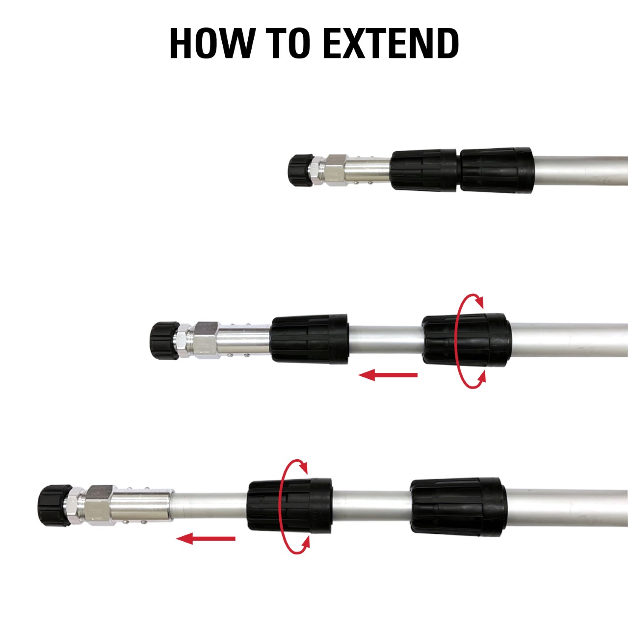 Pressure Washing Telescoping Wand - PArt#80470
