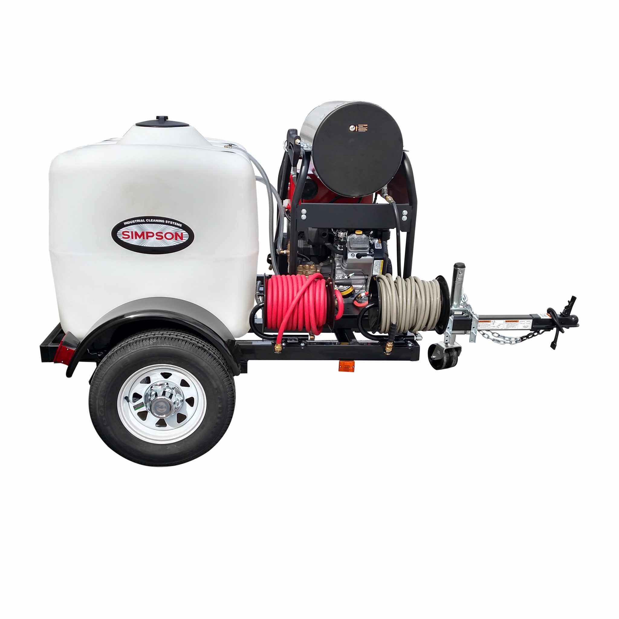 Simpson Mobile Trailer Hot Water Power Washer 95006 4000 PSI at 4.0 GPM