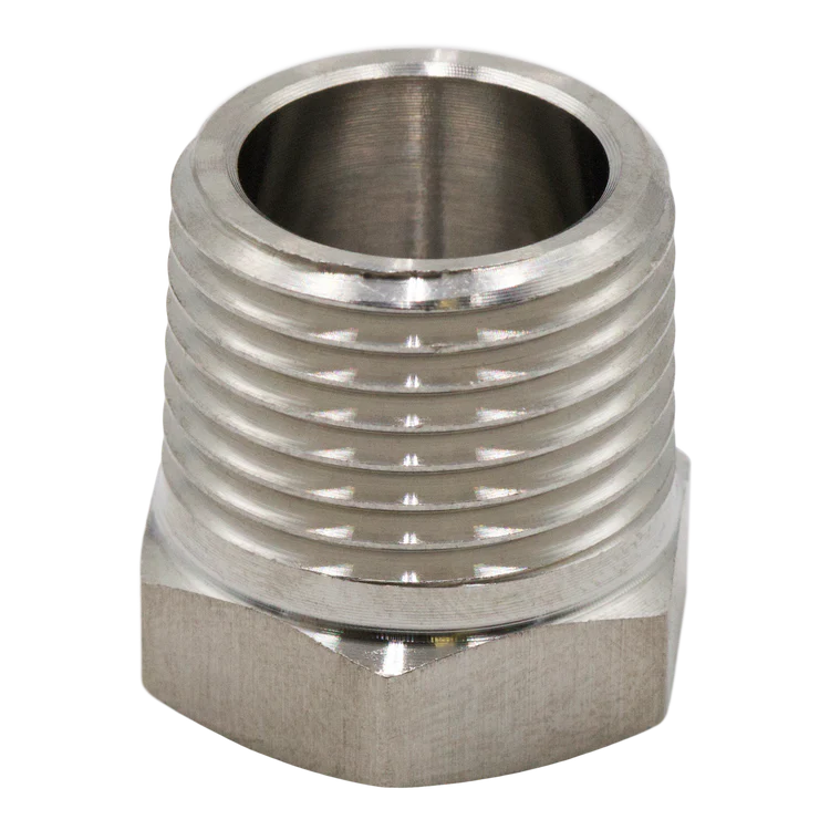 (60)304SS Hex Bushing 1/2MPT X 3/8FPT 150#