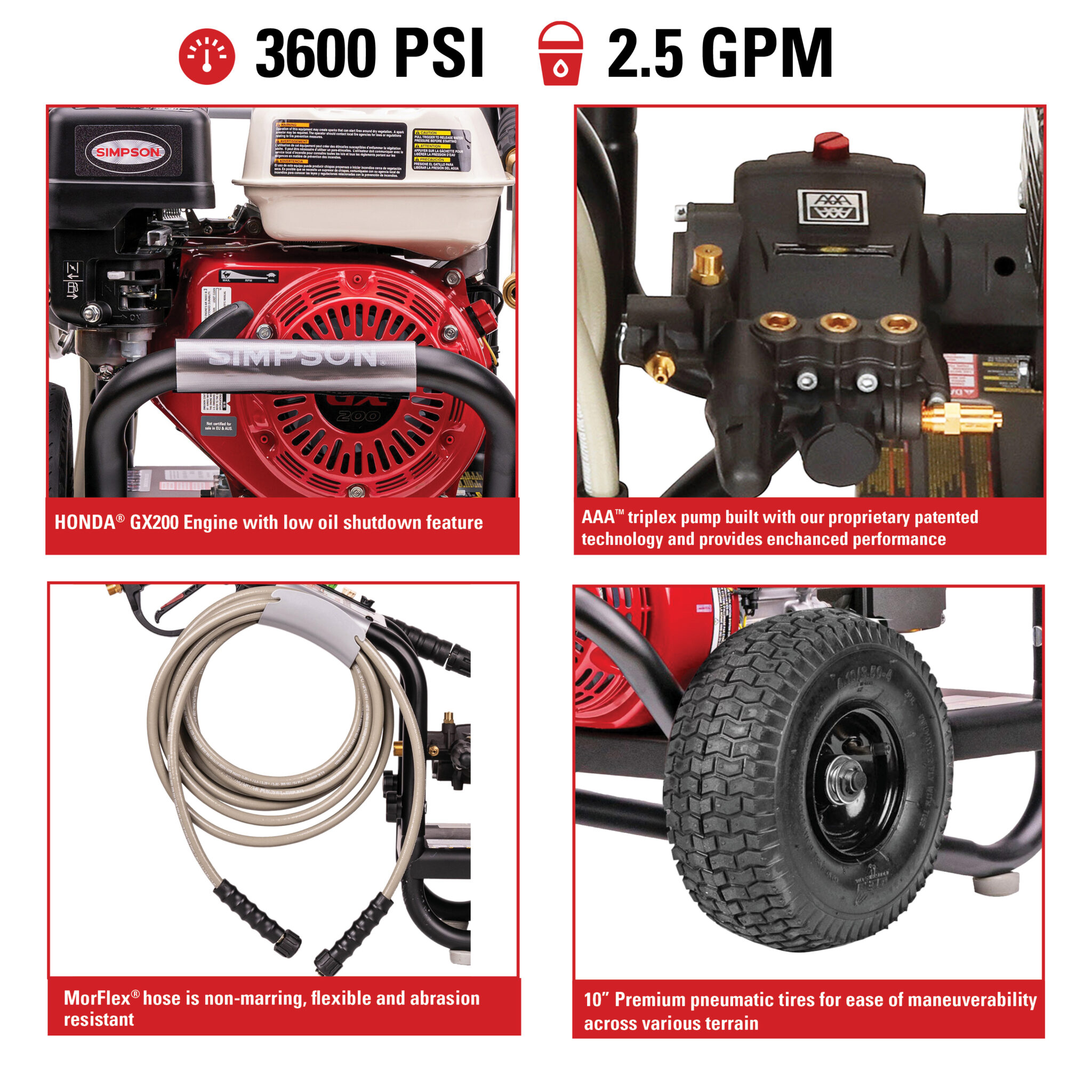 Clean Machine CM61351 1700 PSI at 1.0 GPM 120V
