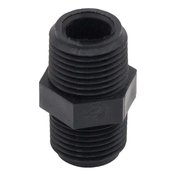Poly Nipple 1 1/2" MPT X 1 1/2" MPT