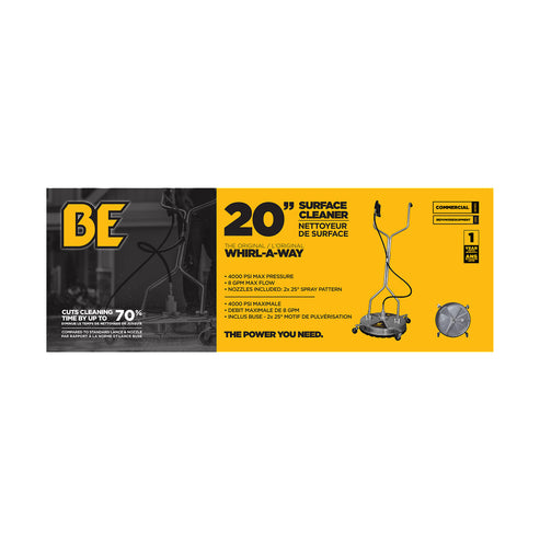 20" Whirl-A-Way Surface Cleaner-2