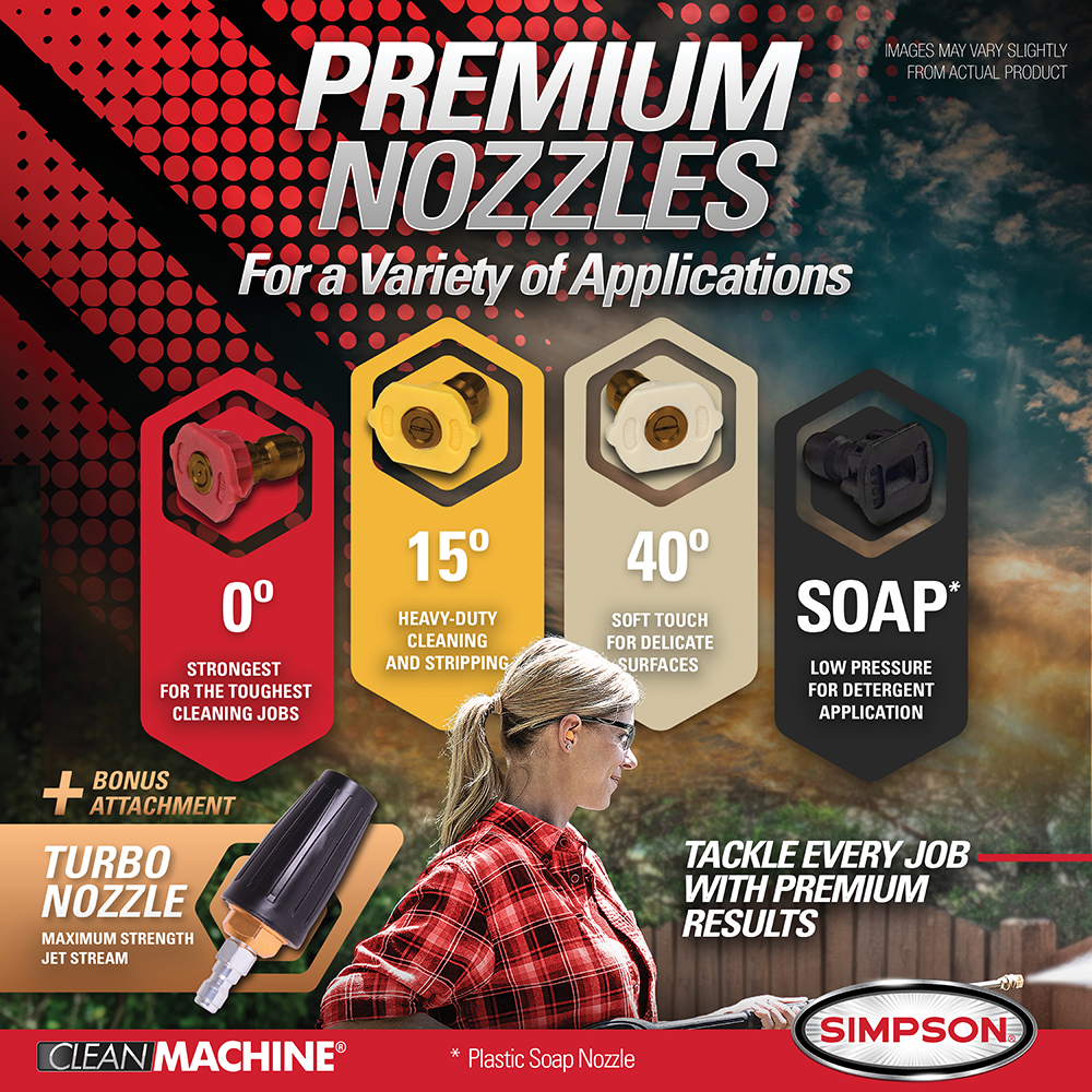Clean Machine CM61456-(S) 49-State 3200 PSI at 2.5 GPM CT170Z