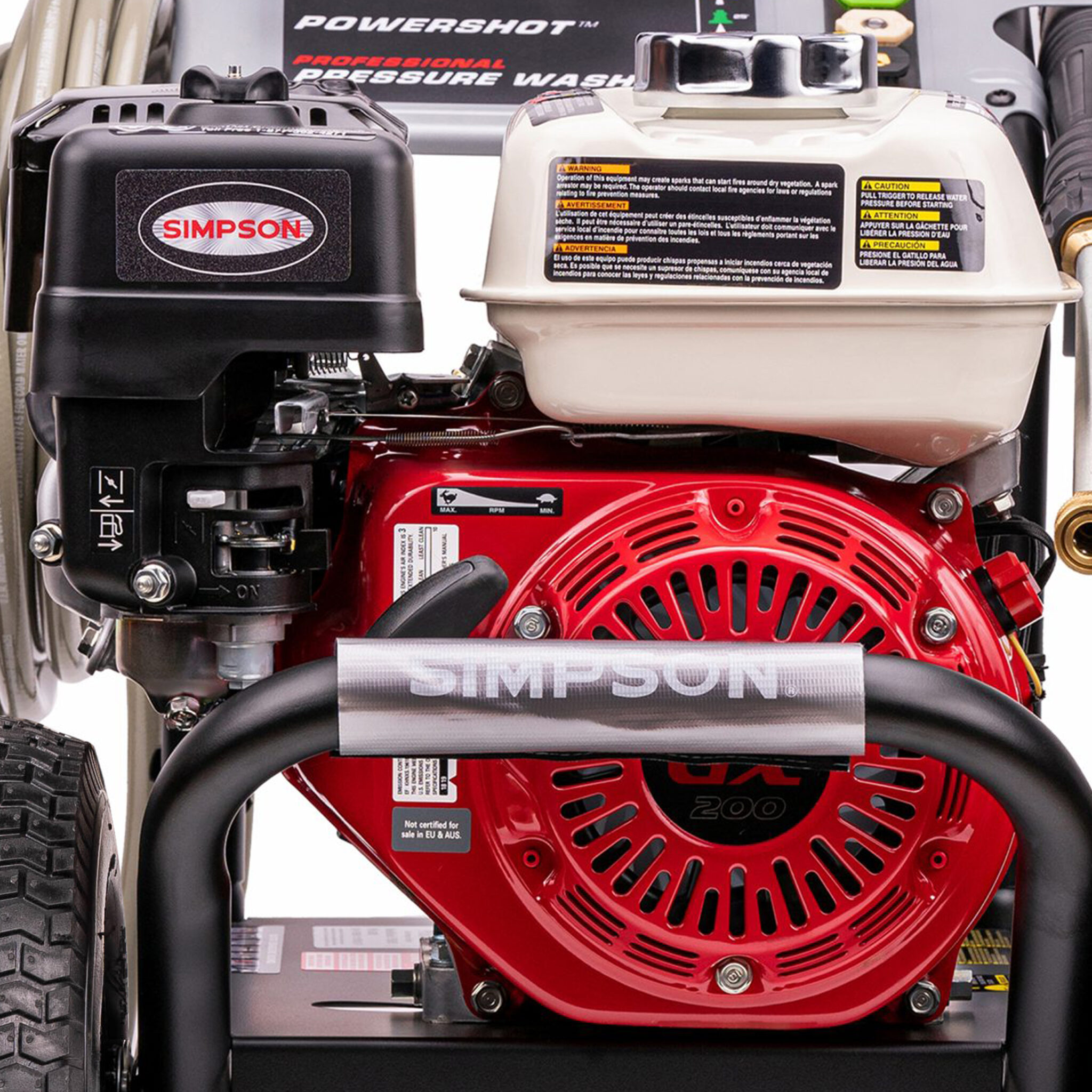 Simpson Pro Series Cold Water Power Washer PS61433 3600 PSI at 2.5 GPM - Part#61433