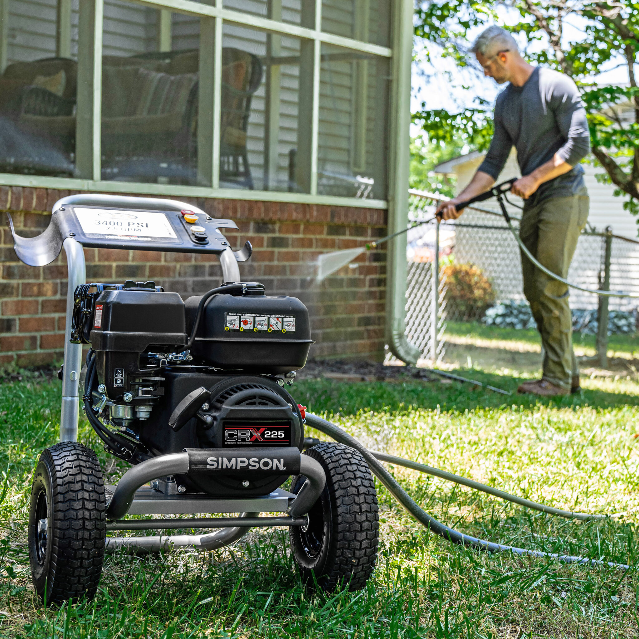 Megashot MS61219(-S) 50-State 3400 PSI at 2.5 GPM CRX® 225