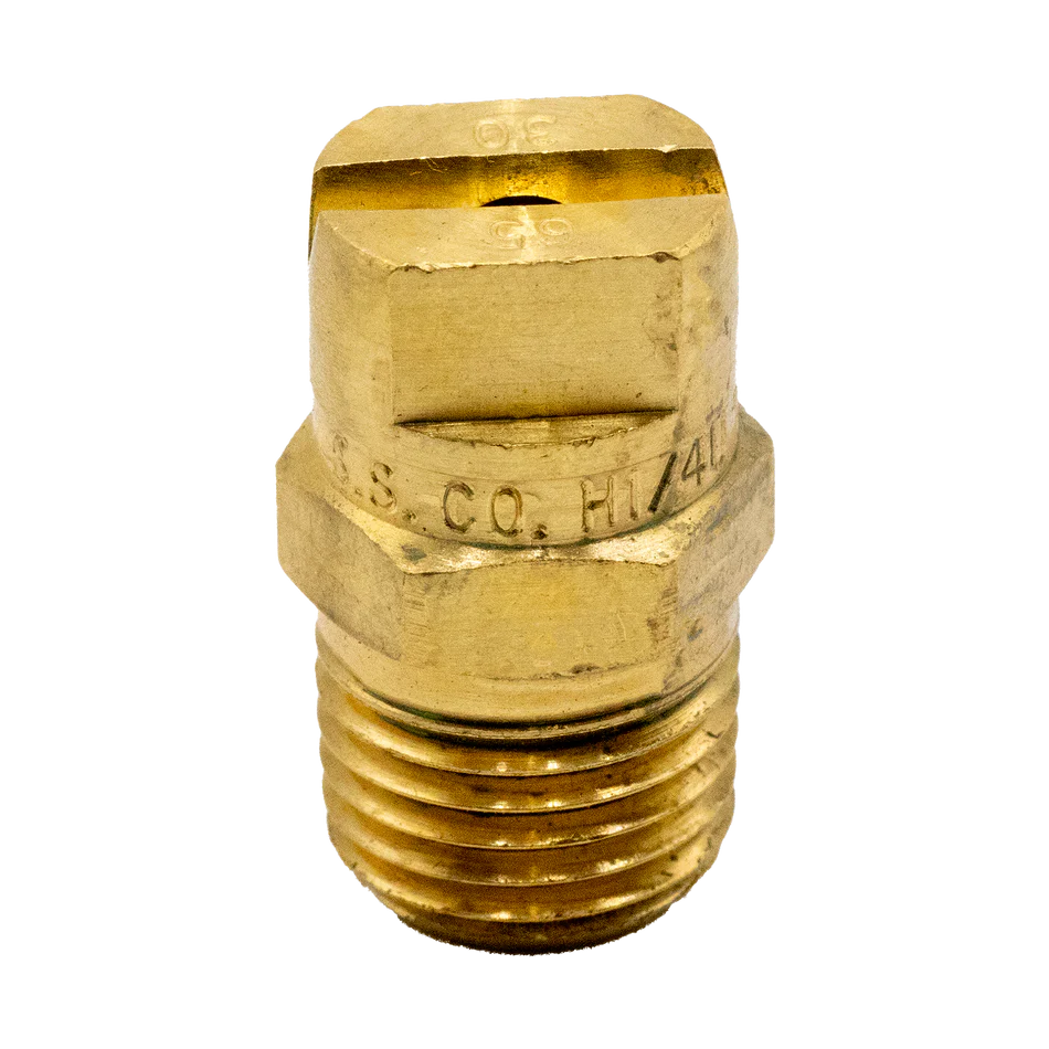 Brass 1/4 Veejet 4010 Soaper Nozzle