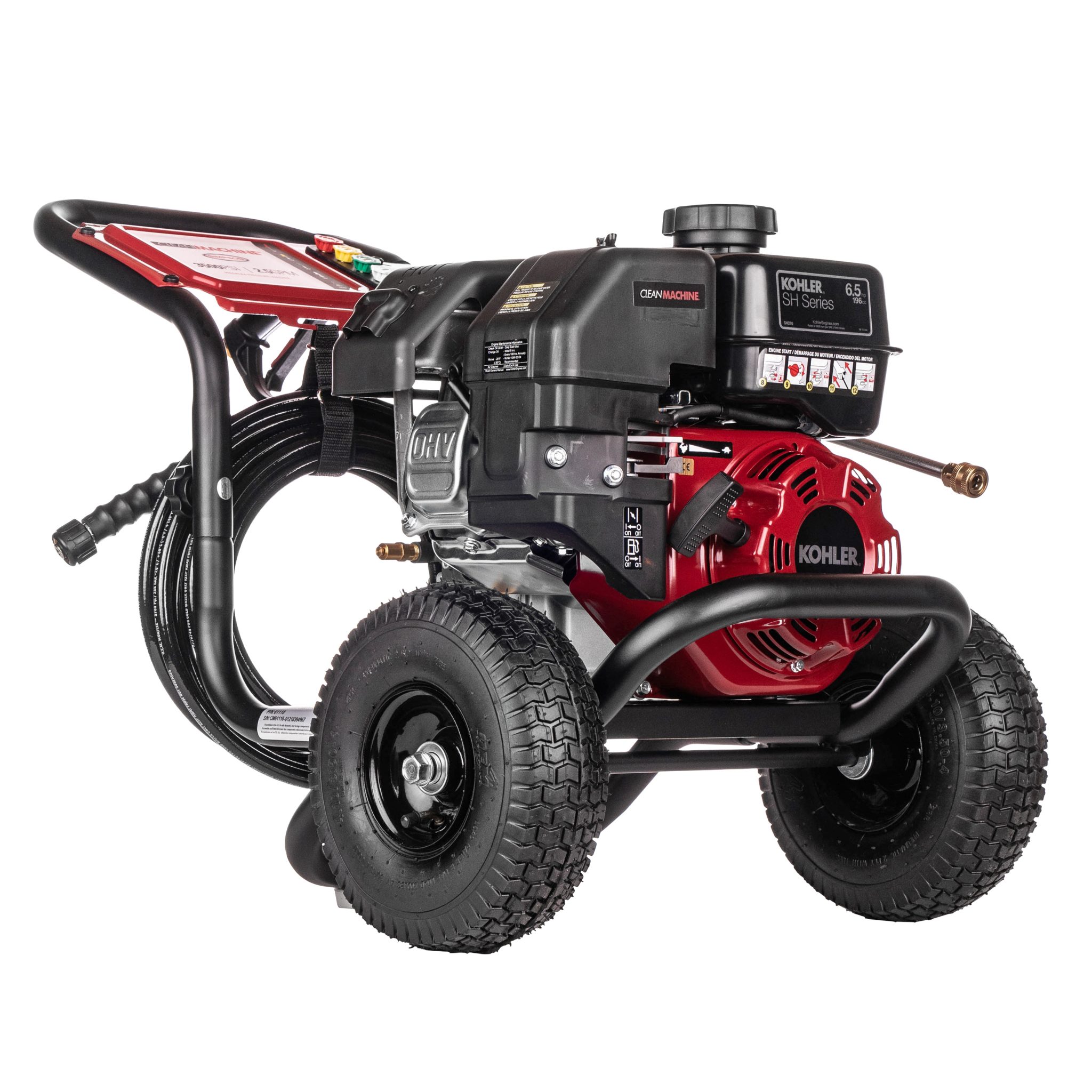 Clean Machine CM61118(-S) 50-State 3500 PSI at 2.5 GPM KOHLER® SH270 with AAA® AX300