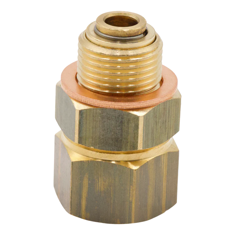 Swivel Brass 3/8" M/F, 3000PSI, 302F