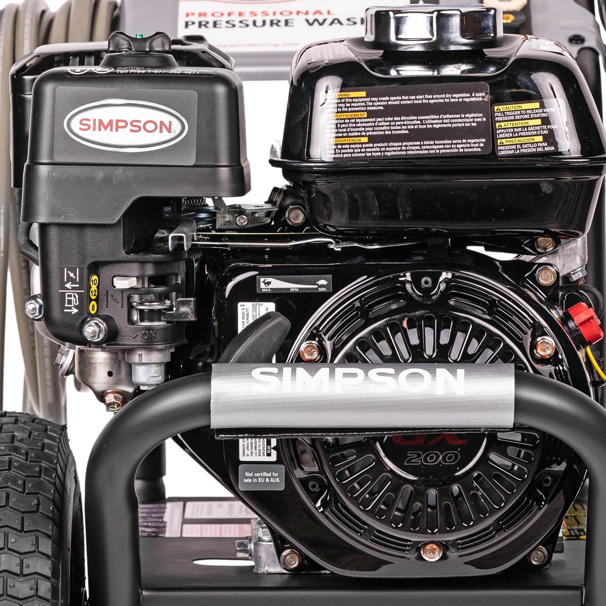 PowerShot PS3228(-S) 49-State 3300 PSI at 2.5 GPM HONDA® GX200- Part#60629