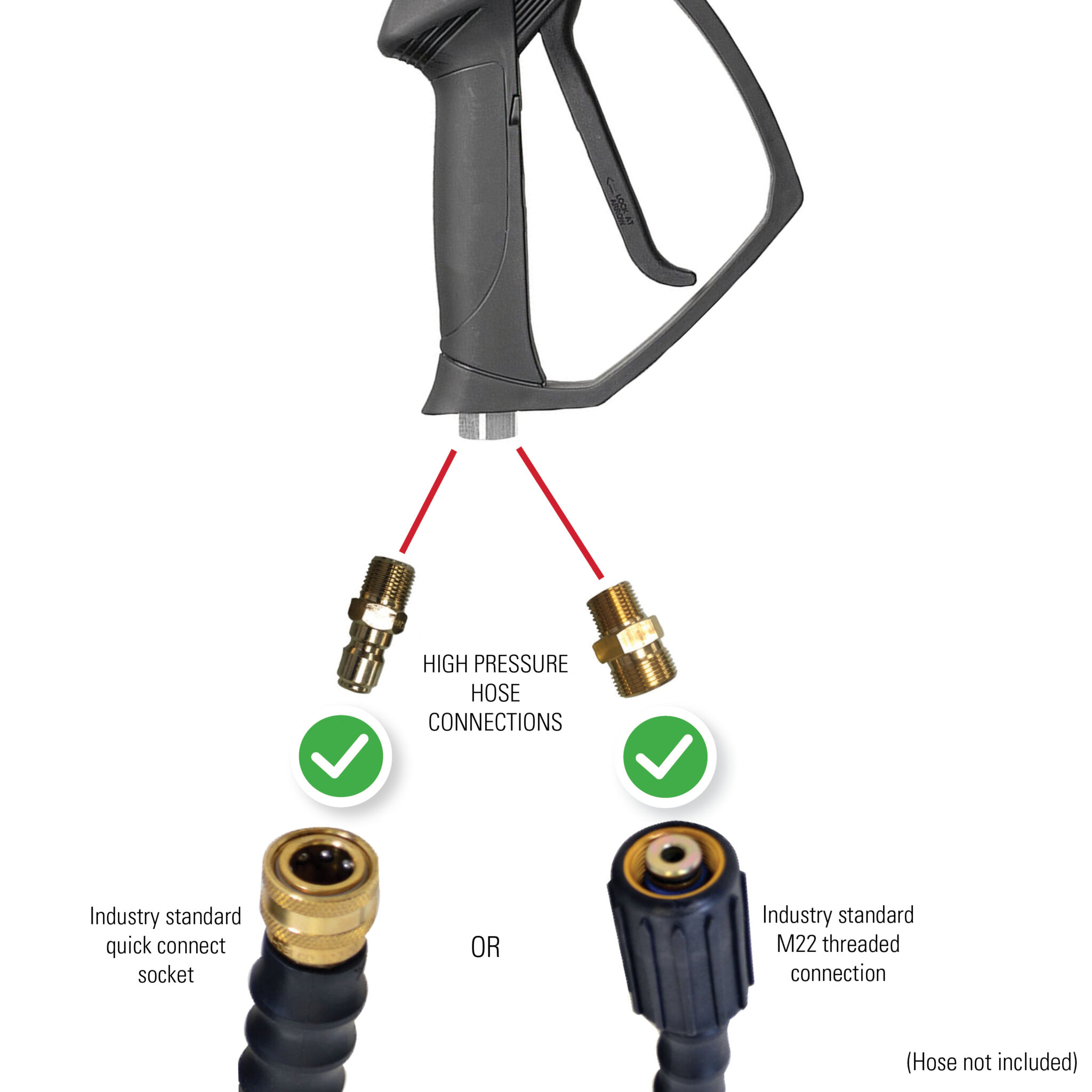 Professional Pressure Washer Spray Gun - Part#80178