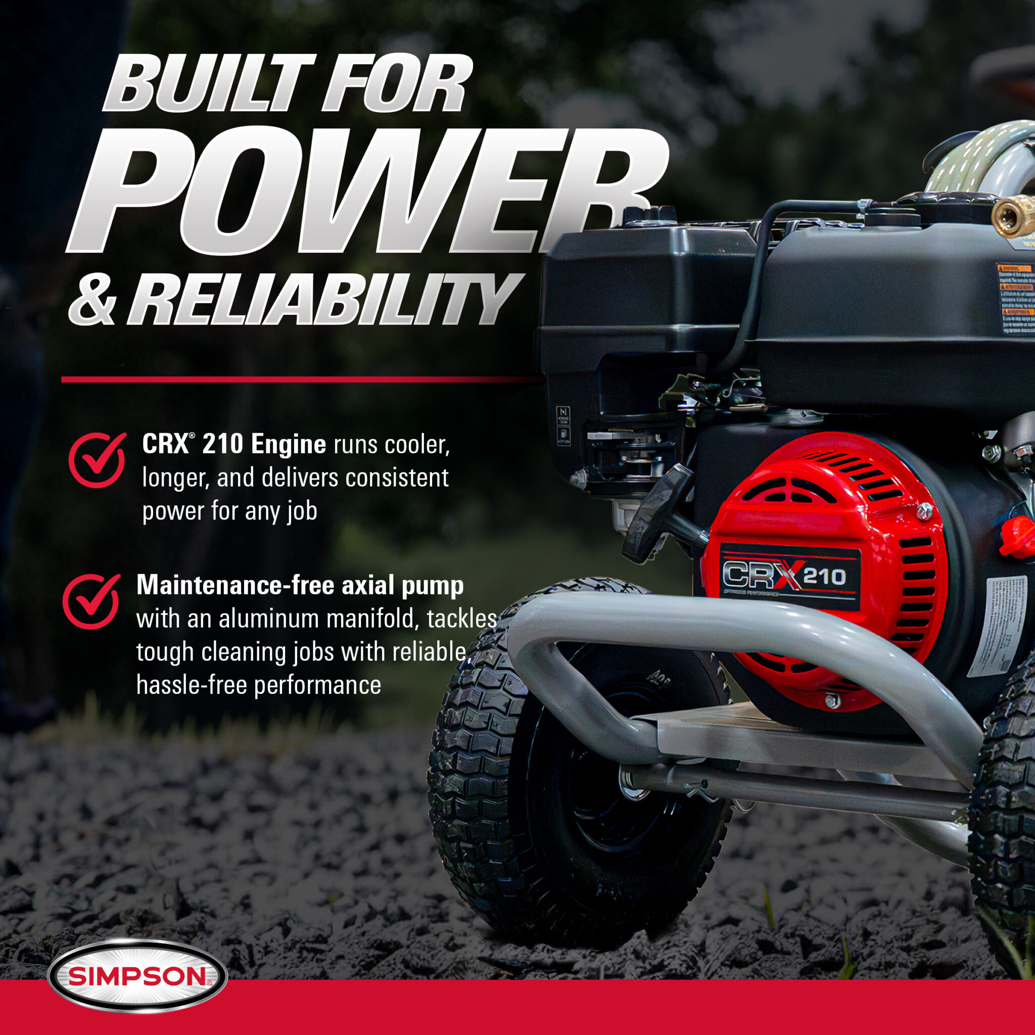 Megashot MS61472 49-State 3400 PSI at 2.5 GPM  CRX® 210
