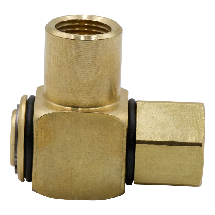 Adams Swivel 90 DEG 1/2FPT x 1/2FPT