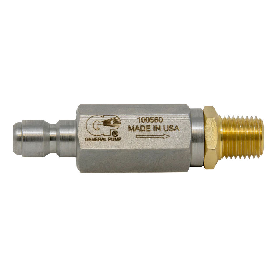 5000PSI FILTER 1/4QC PLUG X 1/4MPT OUT