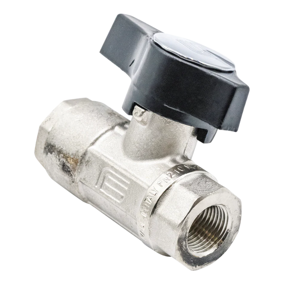 Ball Valve 3050PSI 1/2 FPT Nickel Plated
