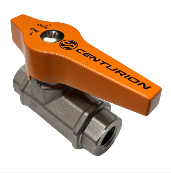 Centurion 3/8" Ball Valve EZ Turn