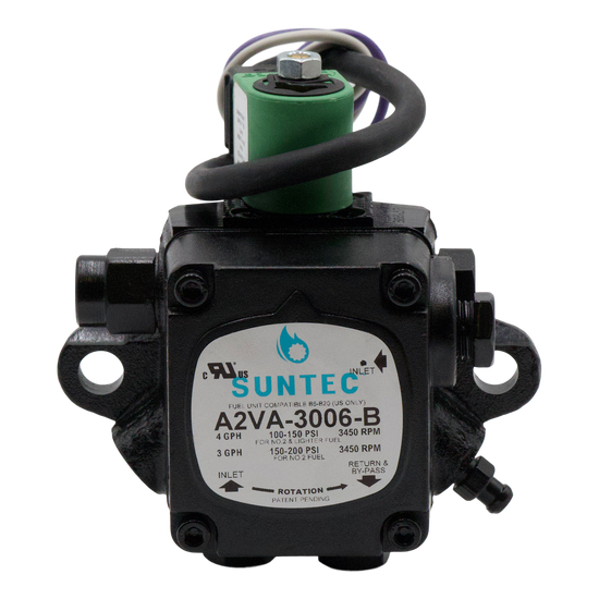 A2VA-3006-N221R Fuel Pump 12VDC Solenoid