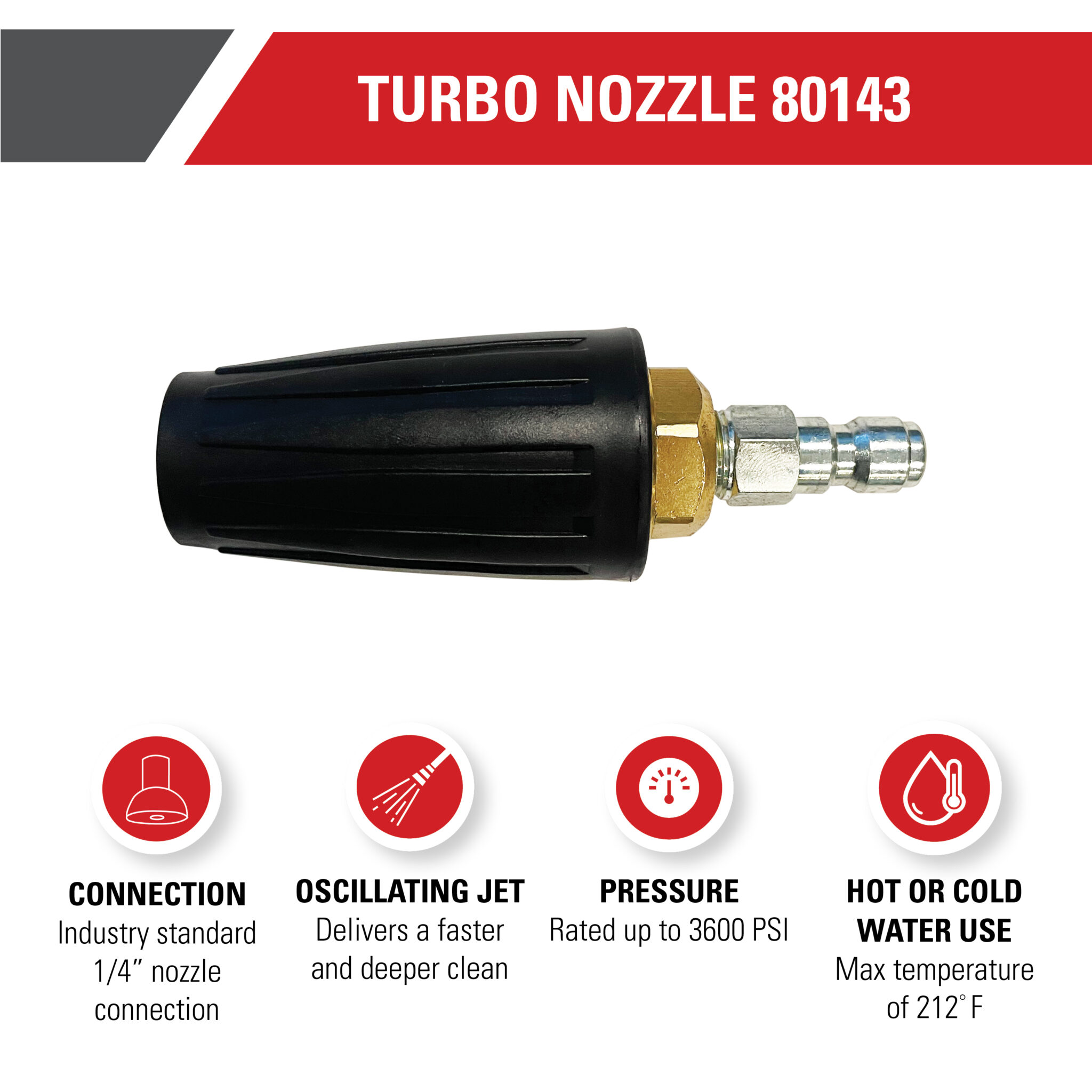 Universal Turbo Nozzle -Part#80143