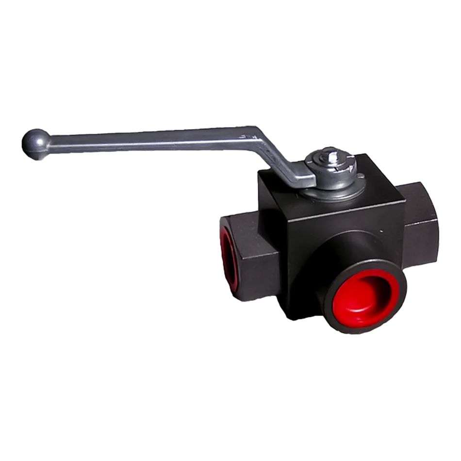 Ball Valve S.S. 3-WAY 1/2" FPT, 7000 PSI