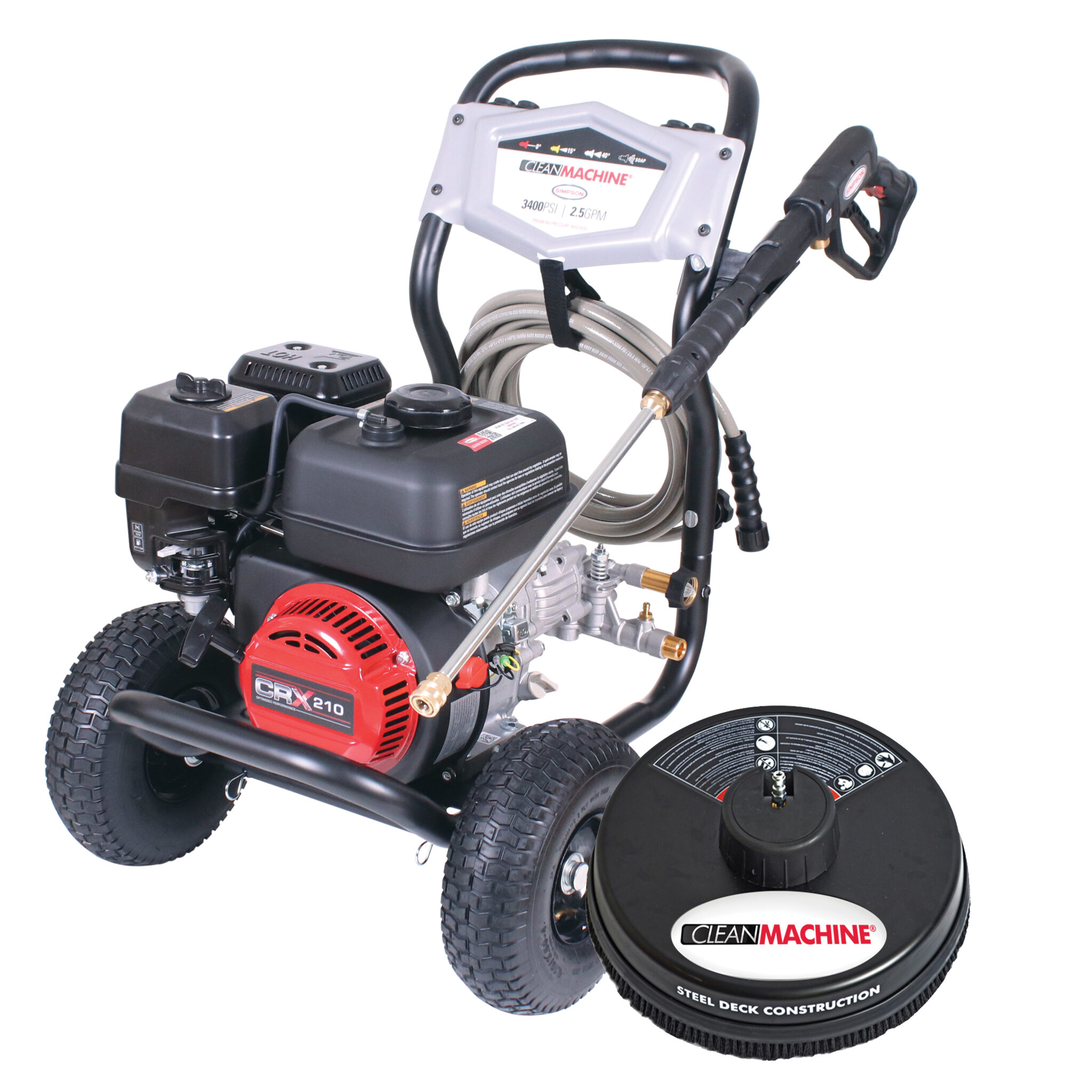 Clean Machine CM61248(-S) 49-State 3400 PSI at 2.5 GPM CRX®210