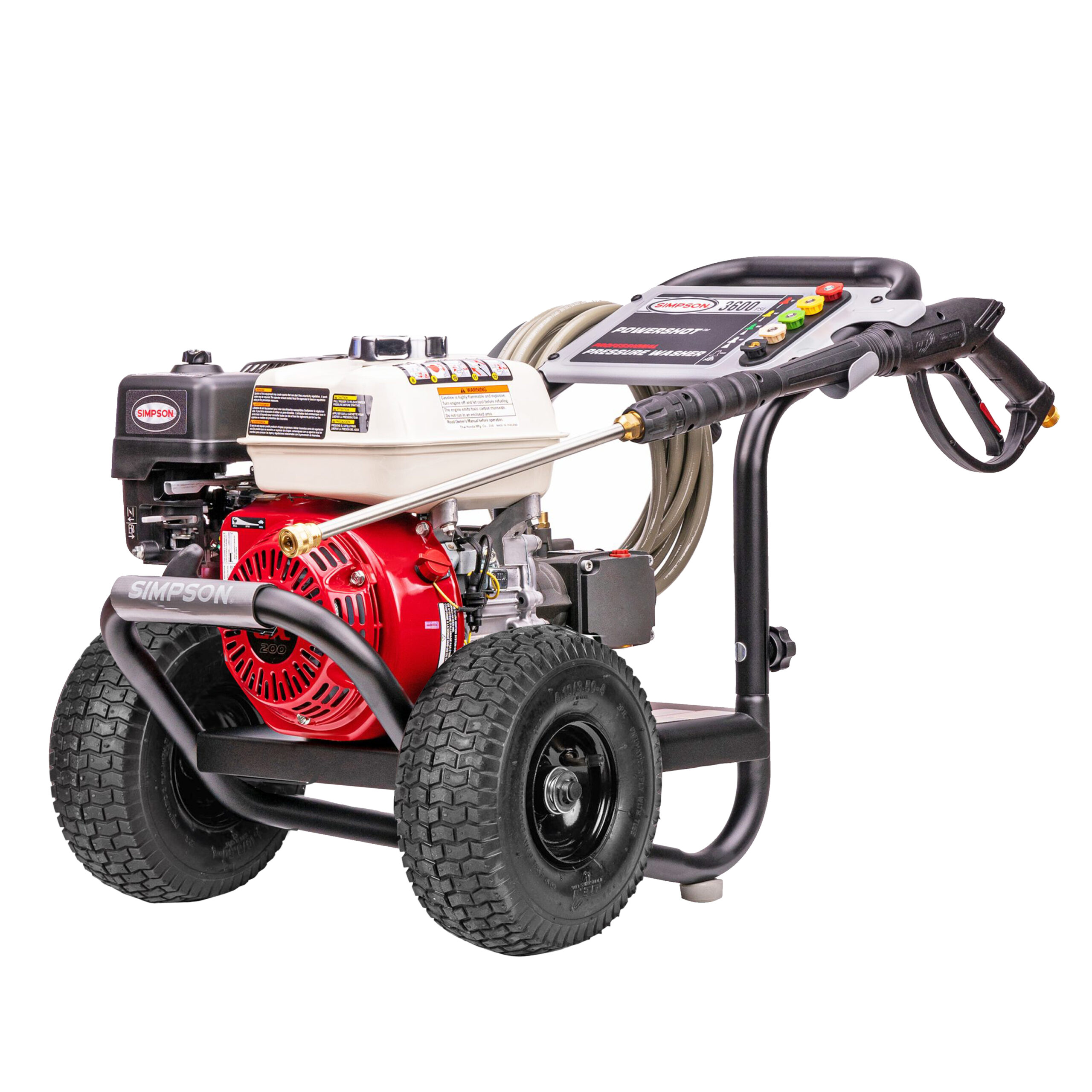 Simpson Pro Series Cold Water Power Washer PS61433 3600 PSI at 2.5 GPM - Part#61433