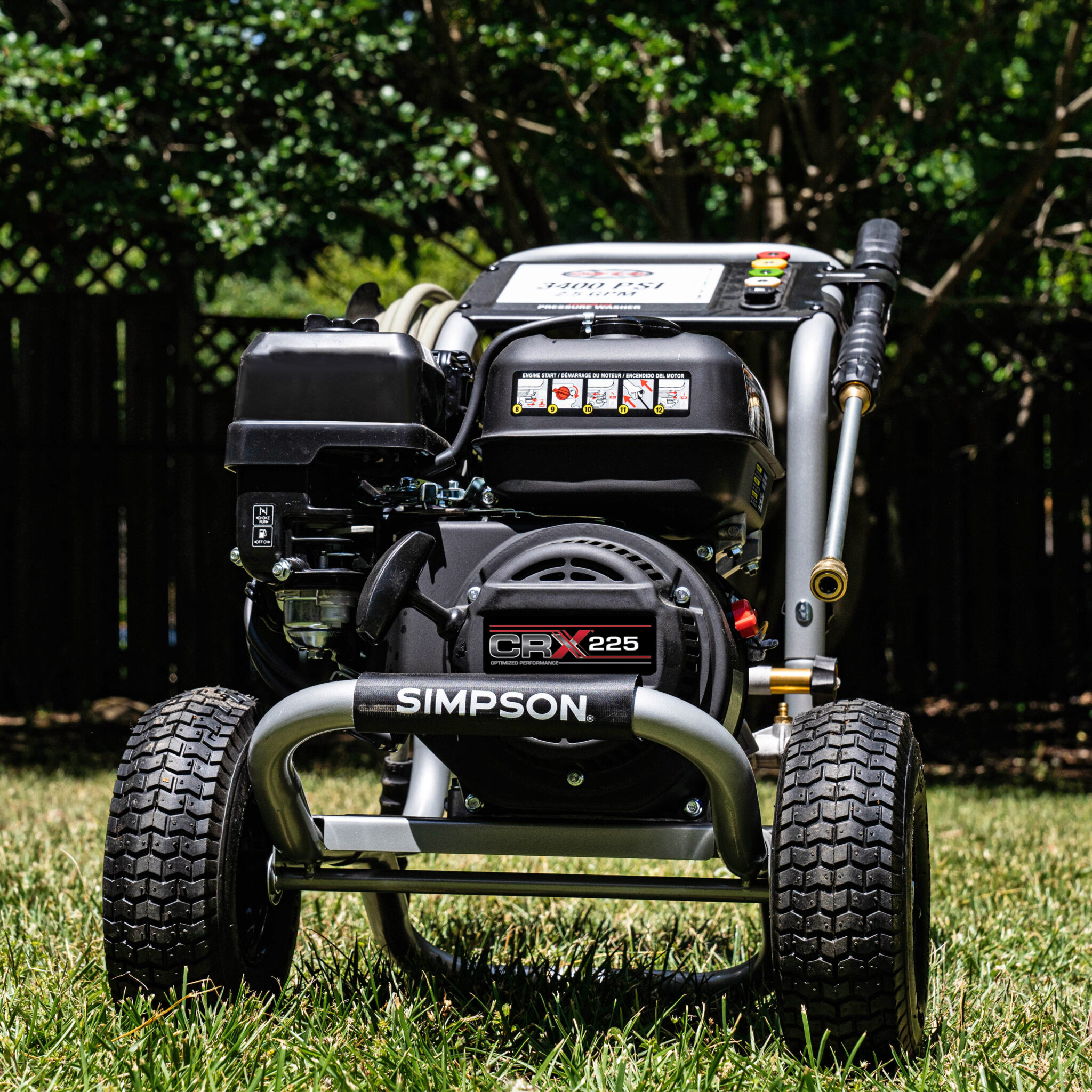 Megashot MS61219(-S) 50-State 3400 PSI at 2.5 GPM CRX® 225