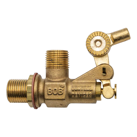 R700L-4 Brass Float Valve 1/2" MPT