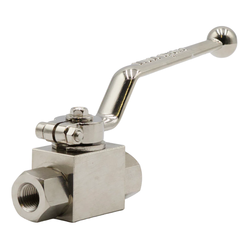 Ball Valve 7000Psi 1/4Fpt Nickel Plated