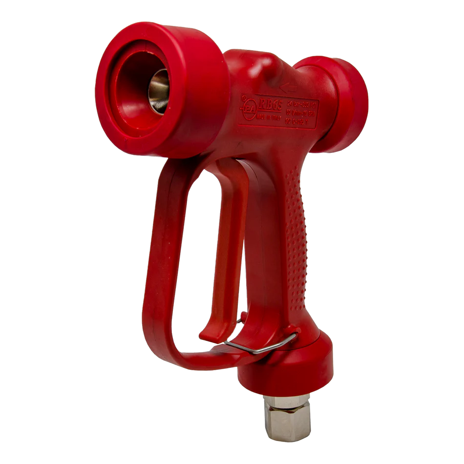 PA YG1365SR Red Wash Down Gun W/ SS Swivel And Pin