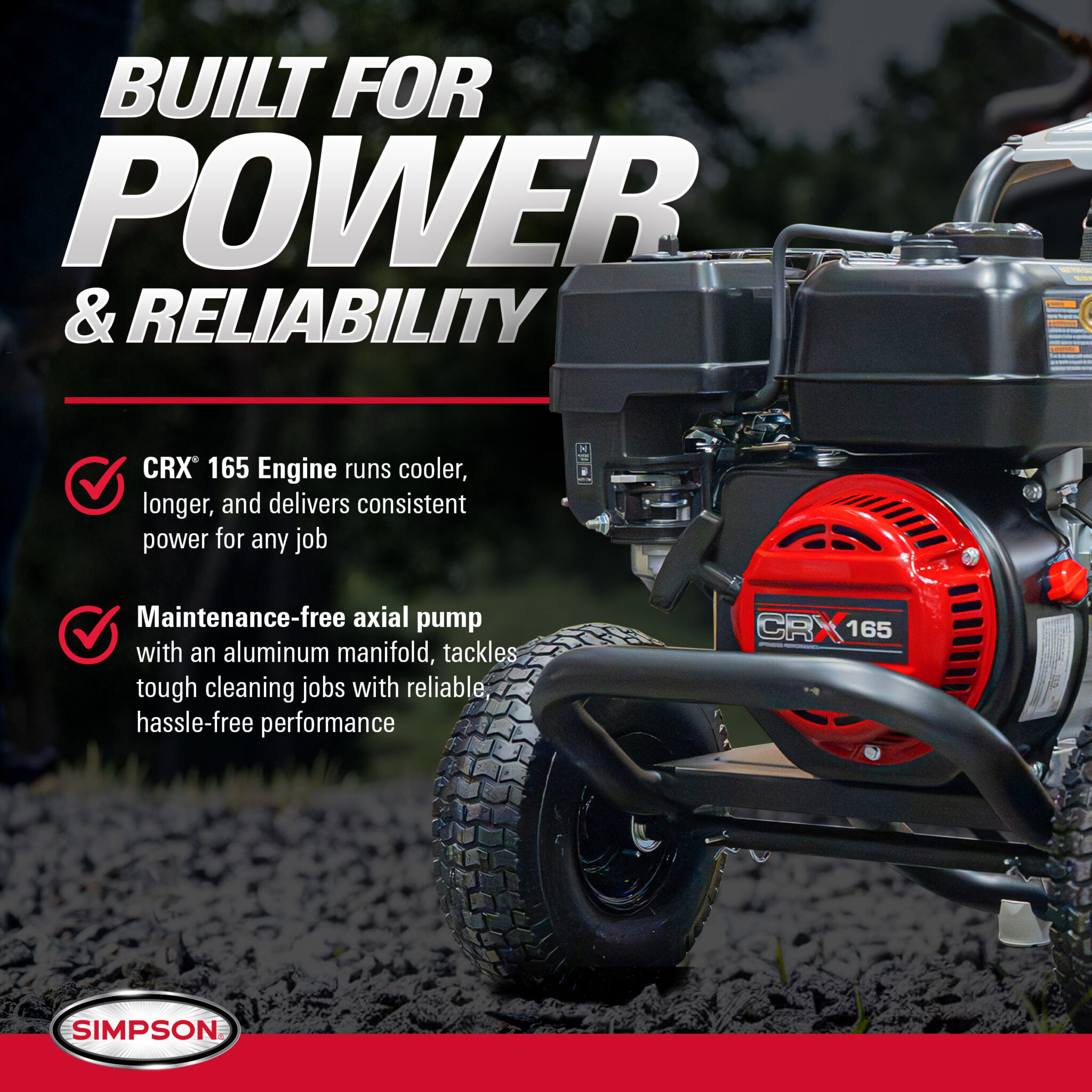 Megashot MS61471 49-State 3100 PSI at 2.3 GPM CRX® 165