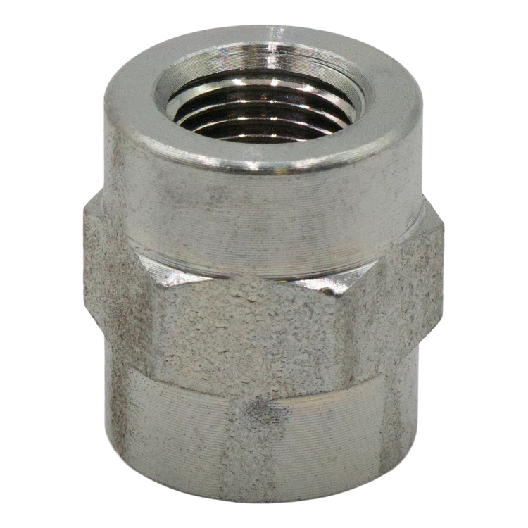 Steel Hex Coupler 1/4FPT X 1/8FPT 5000 PSI