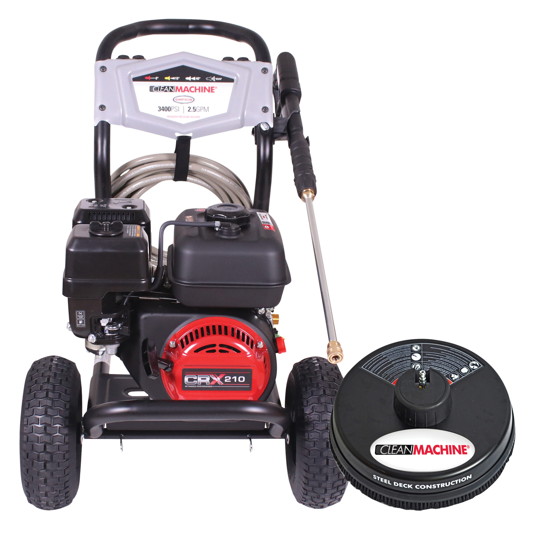 Clean Machine CM61248(-S) 49-State 3400 PSI at 2.5 GPM CRX®210