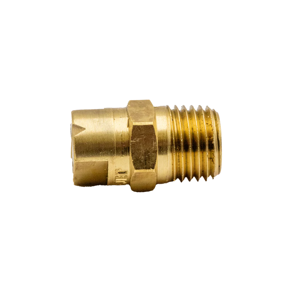 Brass 1/4 Veejet 2560 Soaper Nozzle