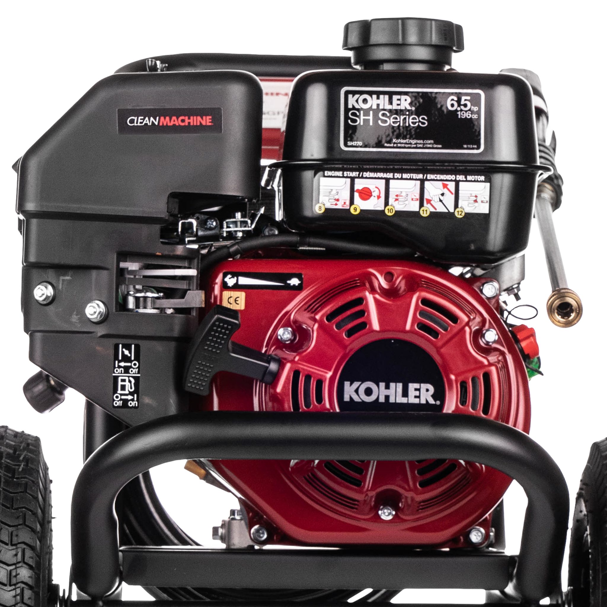 Clean Machine CM61118(-S) 50-State 3500 PSI at 2.5 GPM KOHLER® SH270 with AAA® AX300