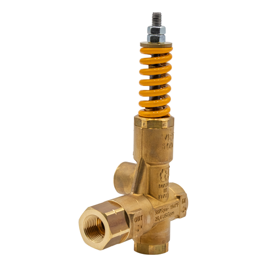 VRT100-190 Unloader 26GPM 2465PSI Yellow Spring
