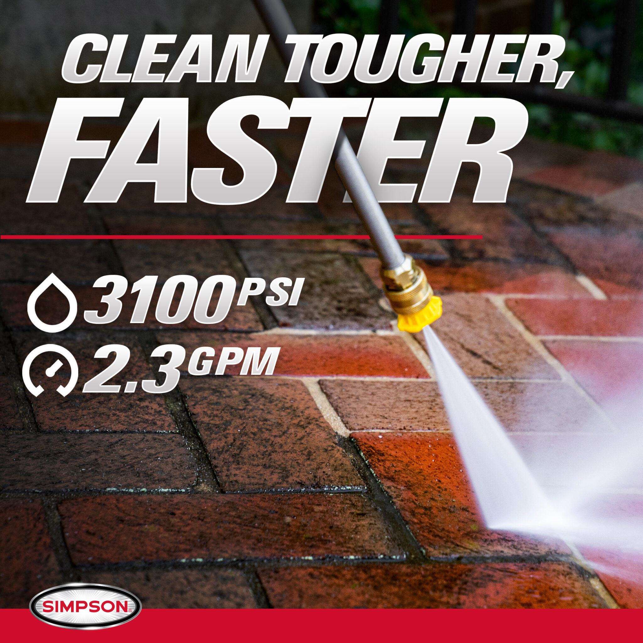 Megashot MS61471 49-State 3100 PSI at 2.3 GPM CRX® 165
