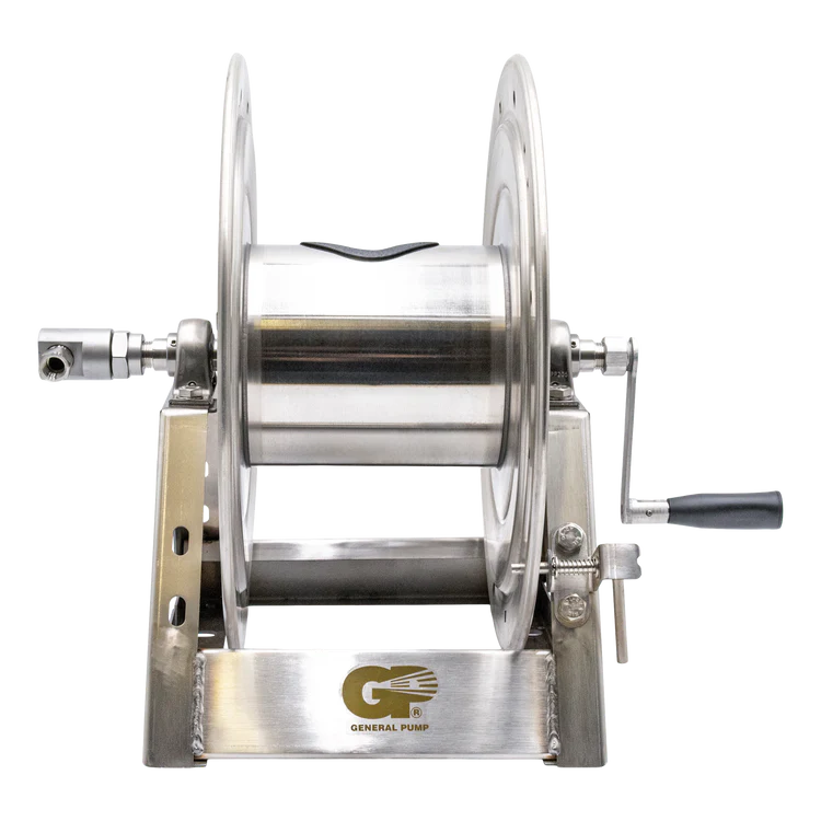 5000PSI A-Frame Stainless Steel Hose Reel 3/8" x 150'