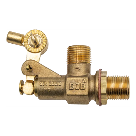 R700L-4 Brass Float Valve 1/2" MPT