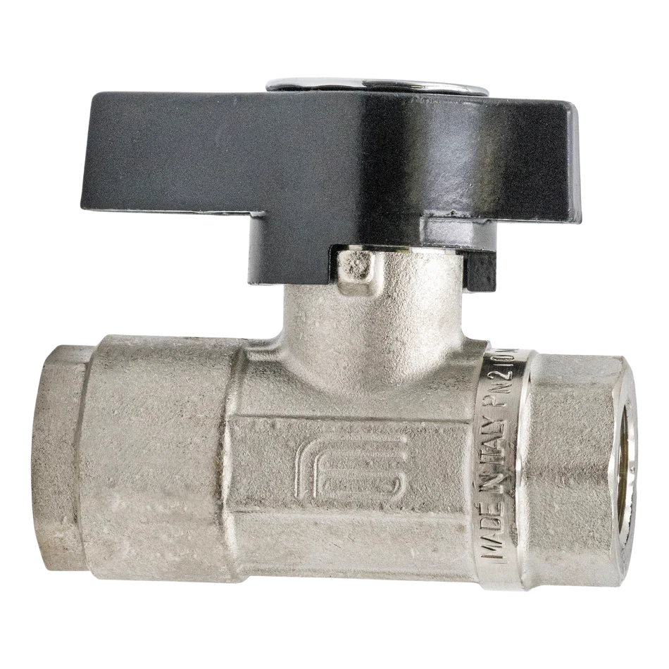 Ball Valve 3050PSI 1/2 FPT Nickel Plated
