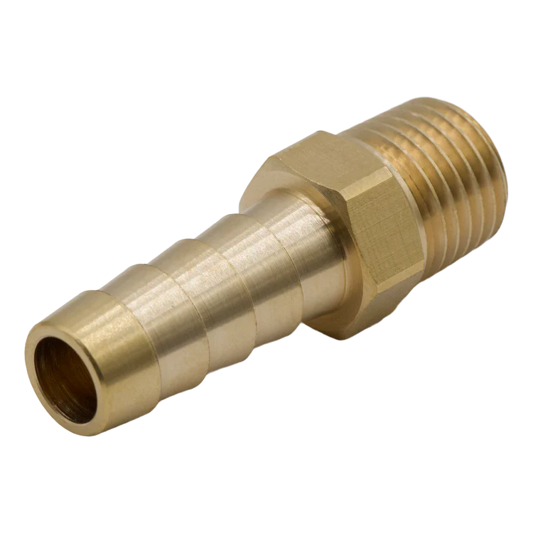 Brass Hose Barb 1/2 Hose X 3/8 MPT
